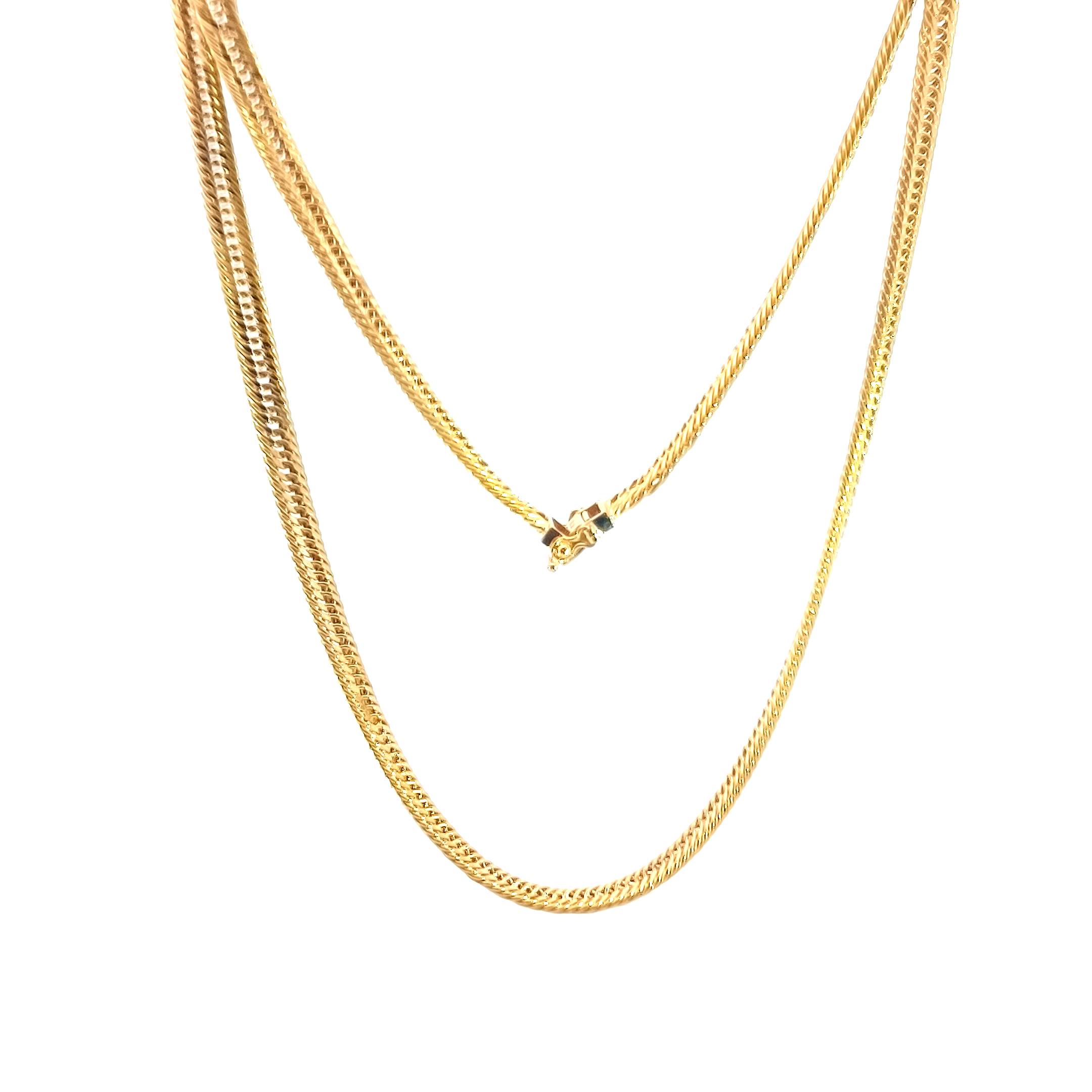 Top Quality Triple lock Necklace
