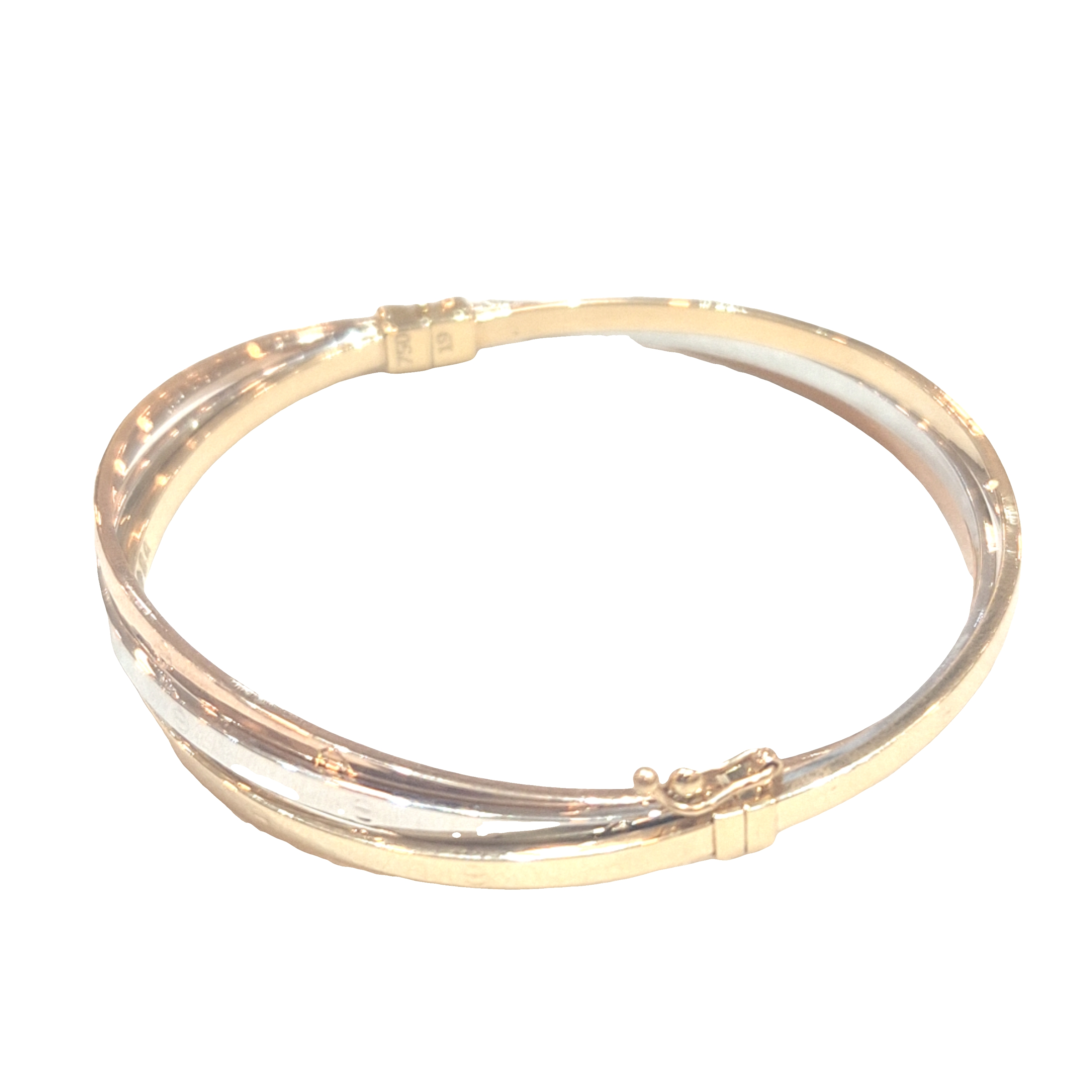 Trinity love bangle Clip Type